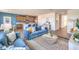 Open-concept layout seamlessly connects the living room and kitchen for modern living and entertaining at 551 Ruby Robin Ave # Lot 750, Henderson, NV 89011