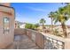 Balcony with mountain views and a decorative railing at 644 Wind Cave Ct, Henderson, NV 89012