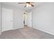 Bedroom featuring neutral walls, carpet, and doors at 7345 Chesapeake Cove St, Las Vegas, NV 89166