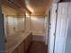 Bathroom with double sinks, tub/shower, and tile flooring at 8708 Gateway Glen Dr, Las Vegas, NV 89178