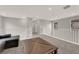 Upstairs loft with gray carpet, wood table, and lots of space at 872 Pointe Arbor St, Henderson, NV 89011
