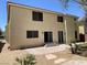 A view of the backyard featuring a patio and desert landscaping at 10052 Baystone St, Las Vegas, NV 89141
