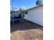 Backyard featuring a trampoline and gravel at 105 Huntly Rd, Las Vegas, NV 89145