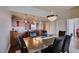 The dining area is conveniently located to the kitchen with easy access to hallway at 150 Las Vegas Blvd # 2115, Las Vegas, NV 89101