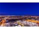 Breathtaking aerial view of the city skyline at night, showcasing vibrant lights at 150 Las Vegas Blvd # 2115, Las Vegas, NV 89101