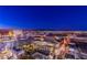 Breathtaking aerial view of the city skyline at night, showcasing its vibrant lights at 150 Las Vegas Blvd # 2115, Las Vegas, NV 89101