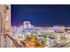 Stunning city views at night, with bright lights at 150 Las Vegas Blvd # 2115, Las Vegas, NV 89101