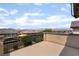 Balcony featuring beautiful mountain views and a wrought-iron railing at 2575 Hazelburn Ave, Henderson, NV 89044
