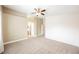 Spacious carpeted living room offers lots of space at 3312 Speckle Summer Pl # 3, North Las Vegas, NV 89084