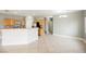 Open-concept layout connecting the kitchen and living space, creating a seamless flow for modern living at 3312 Speckle Summer Pl # 3, North Las Vegas, NV 89084