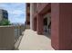 Spacious outdoor patio provides ample space for relaxing and entertaining with open sky views at 35 E Agate Ave # 208, Las Vegas, NV 89123