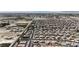 Expansive aerial view showcasing the suburban community and vastness of the desert landscape at 3964 E Marathon Dr, Pahrump, NV 89061