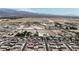 Wide aerial shot of the neighborhood with mountain views offering a sense of community at 3964 E Marathon Dr, Pahrump, NV 89061