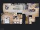 A detailed floor plan of the home with major rooms identified for buyer insight at 4563 Townwall St, Las Vegas, NV 89115