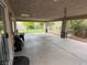 Covered back porch perfect for outdoor relaxing and entertaining at 5517 Rock Creek Ln, Las Vegas, NV 89130