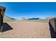Spacious rock landscaping, privacy block wall, with easy accessibility to the community at 5730 Coleman St, North Las Vegas, NV 89031