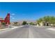 View of neighborhood and local church at 5730 Coleman St, North Las Vegas, NV 89031