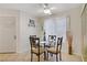 Charming dining area with a glass table and comfortable seating for four at 698 S Racetrack Rd # 1714, Henderson, NV 89015