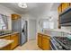 Well-equipped kitchen with stainless steel appliances and granite countertops at 698 S Racetrack Rd # 1714, Henderson, NV 89015