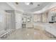 Bright bathroom with double vanity, soaking tub, and tiled walk-in shower at 7821 Red Leaf Dr, Las Vegas, NV 89131