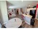 Open-concept kitchen and living room area with modern finishes and an open floor plan at 7821 Red Leaf Dr, Las Vegas, NV 89131