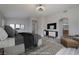 Elegant main bedroom with a cozy sitting area, and modern decor elements at 7836 Pinnochio Ave, Las Vegas, NV 89131