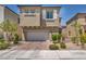 Charming two-story home with a two-car garage and well-maintained landscaping at 8055 Tank Loop St, Las Vegas, NV 89166