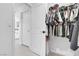 Walk-in closet provides organized clothing and easy access from the bedroom at 10292 Fragrant Apple Ct, Las Vegas, NV 89141