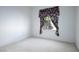 Bright bedroom with floral window coverings and neutral carpet at 10628 Mission Lakes Ave, Las Vegas, NV 89134
