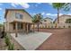 Large backyard featuring a covered patio, ideal for outdoor gatherings at 10952 Napa Ridge Dr, Las Vegas, NV 89144