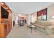 Inviting living room with comfortable seating, stylish decor, and plenty of natural light at 135 E Harmon Ave # 1401, Las Vegas, NV 89109
