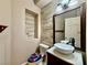 Quaint powder room featuring unique decor at 1704 Cordoba Canyon St, Las Vegas, NV 89117