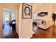 Living room with wood floors and an open layout, plenty of natural light at 1704 Cordoba Canyon St, Las Vegas, NV 89117