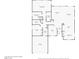 Detailed floor plan illustrating the home's layout, including the primary bedroom, living spaces, and garage at 2227 Garden City Ave, Henderson, NV 89052