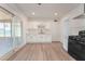 Updated kitchen featuring stainless steel appliances and ample counter space at 3200 E Owens Ave, North Las Vegas, NV 89030