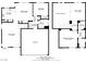 The floorplans show both floors with the layout of the primary rooms in this home at 3205 Rainmaker St, Las Vegas, NV 89129