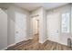 Entryway with wood floors and white doors at 326 Beethoven Ridge Dr, Henderson, NV 89011