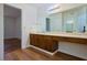 Bathroom featuring a vanity and open doorway to other rooms at 3811 Desert Marina Dr # 125, Laughlin, NV 89029