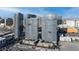 An aerial shot highlights this condominium community's prime location and architecture at 4575 Dean Martin Dr # 2607, Las Vegas, NV 89103