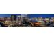Las Vegas cityscape view with a modern building and bright lights at 4575 Dean Martin Dr # 2607, Las Vegas, NV 89103