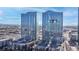 Exterior shot of luxury high-rise towers with modern architectural design and city views at 4575 Dean Martin Dr # 2607, Las Vegas, NV 89103