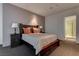 Cozy bedroom with a queen-sized bed and matching nightstands at 4575 Dean Martin Dr # 2607, Las Vegas, NV 89103