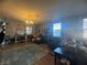 Comfortable living room featuring hardwood floors, lots of light and stylish decor at 6756 Sea Swallow St, North Las Vegas, NV 89084