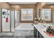 Bright bathroom with a separate shower and tub at 7029 Bocaire Dr, Las Vegas, NV 89131