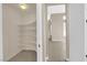 Walk-in pantry with shelving for storage at 7813 Riviera Beach Dr, Las Vegas, NV 89128