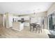 Bright kitchen featuring a dining table and stainless steel appliances at 7868 Territorial St, Las Vegas, NV 89149