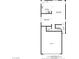 Detailed floor plan of the first floor highlighting the kitchen, dining room, and living area at 9190 Wine Cellar Ave, Las Vegas, NV 89148