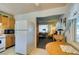 Cozy kitchen with plenty of counterspace and an open layout to the living area at 136 Elm St, Henderson, NV 89015