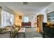Bright and cozy living room with lots of light and comfortable furnishings at 136 Elm St, Henderson, NV 89015