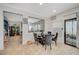 Open dining area providing an elegant dining table and lots of space at 1413 Miller Ridge Ave, North Las Vegas, NV 89031